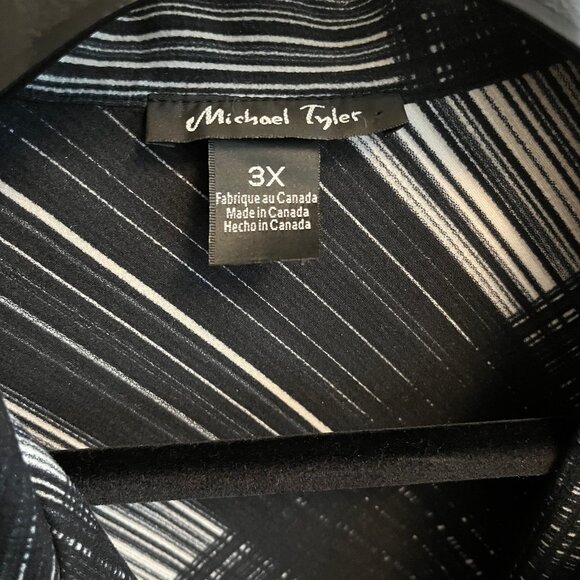 Woman's Michael Taylor Soft Plaid Shirt- 3XL - Picture 2 of 3